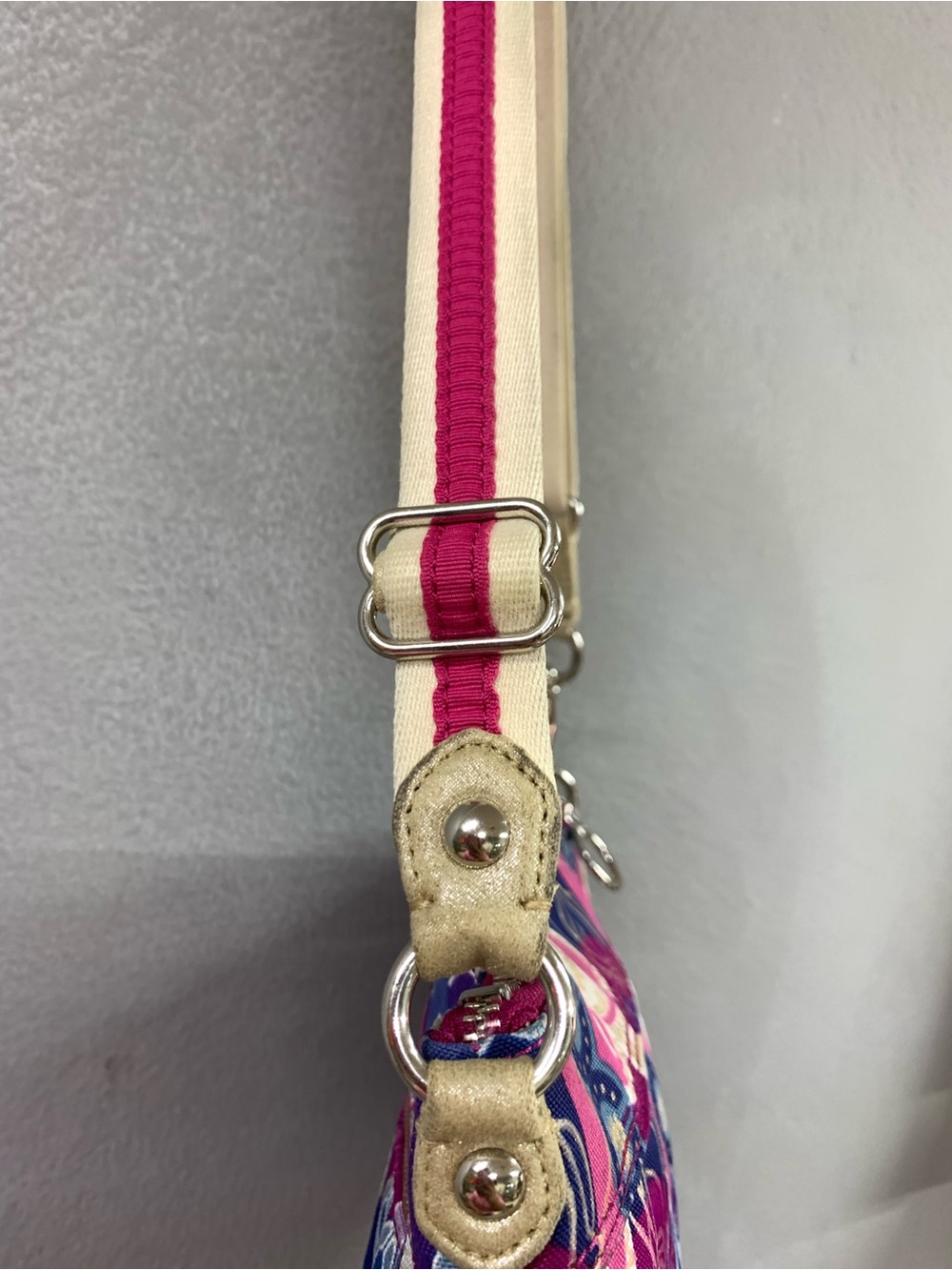 Coach Poppy Pop C Signature Graffiti Sequin Crossbody Purse #46347 y2k - Picture 10 of 15